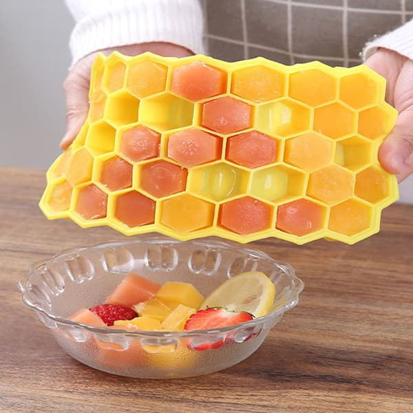Honeycombs isgitterform stabelbar DIY isterningform til hjemmekøkkenet Green
