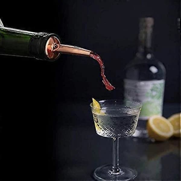 11 Dele 750ML Cocktail Shaker Y Blankt Rustfrit Stål Britisk Cocktail Shaker Sæt Rosaguld Farve
