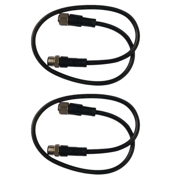 2X Multifunksjonell omformerkabel 0,5 meter NMEA2000 kabling NMEA200 stikkontakt tilkoblingskabler