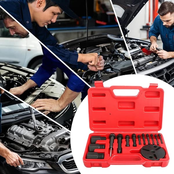 Ilmastointilaitteen kytkimen vedin asennussarja autoon