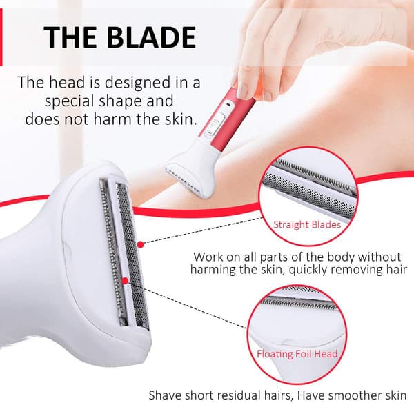 5heyi Elektrisk Epilator til Intim Barbering, Armhuler