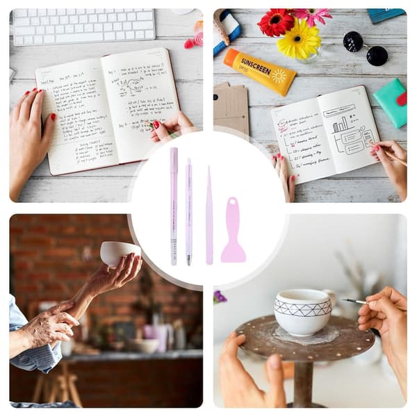 Limstift til Scrapbooking, Scrapbooking-værktøjssæt lilla - violett