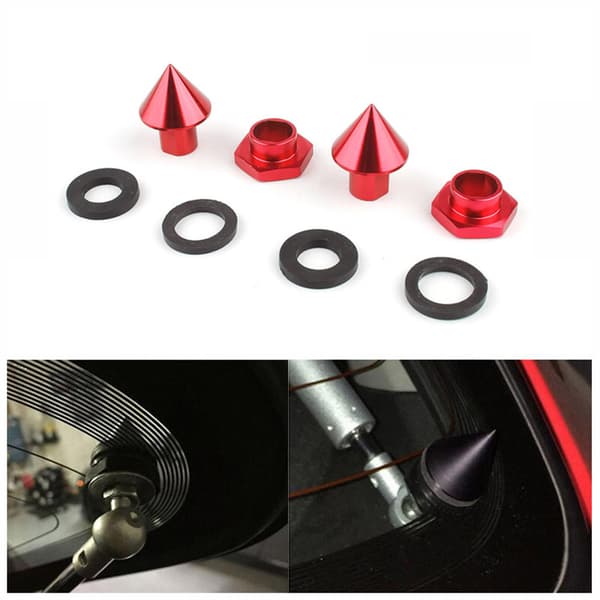 Rear Window Shock Hardware Kit Fits 92-95 Honda Civic 3-Door Hatchback