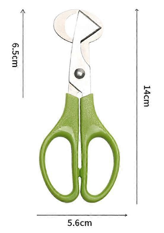 2 Pieces Black Quail Scissors, Stainless Steel Egg Scissors, Quail Egg Shell Cutter, Egg Shell Cutter, Stainless Steel Egg Shell Opener for Home, Kitchen, R