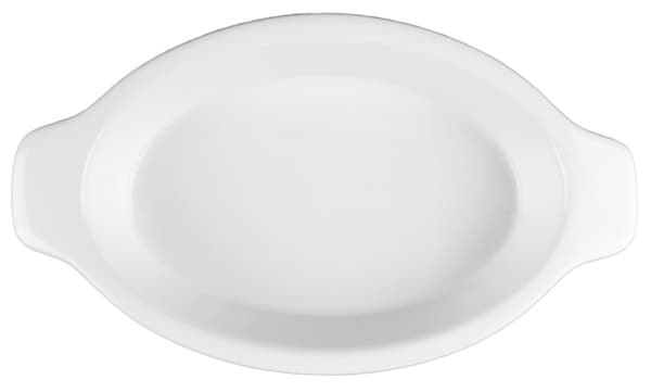 Mini Porcelænsskål i Bådform - 12-pak Vit 6000