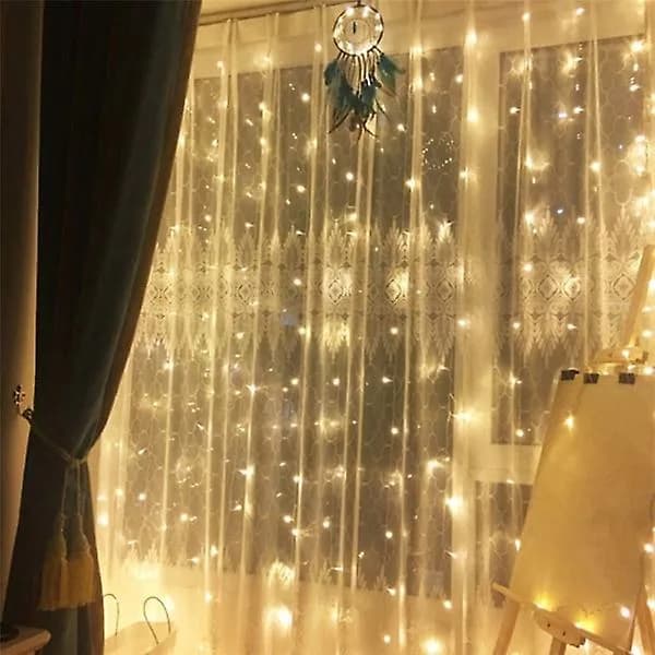 Lysslynge LED 3x3m - Varmhvit