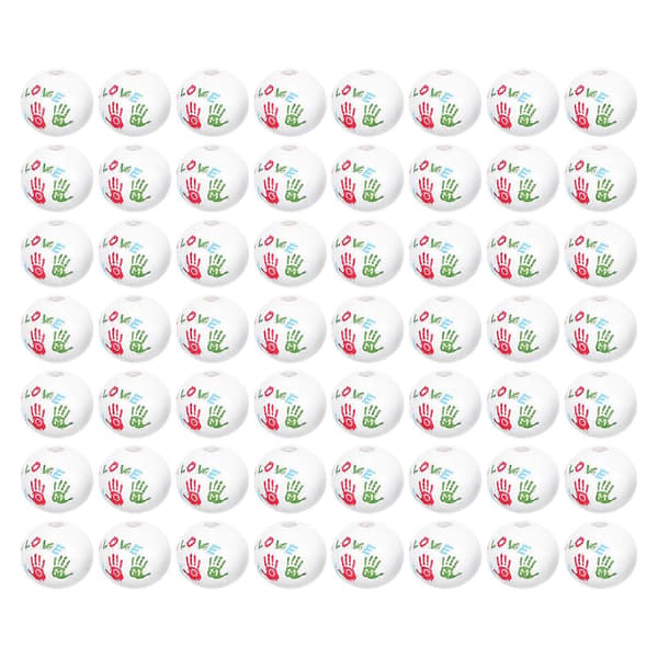 DIY Craft Beads Wood DIY Beads for Decoration 100 Pcs Lot[DB]