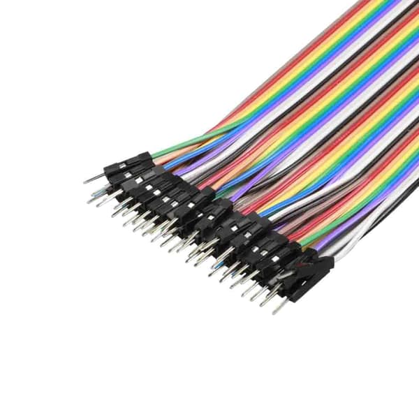 5 stk 30 cm hann til 40-PIN linje jumperkabel