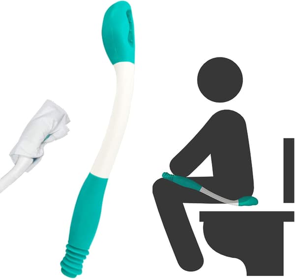 Toalettpapirholder for lang rekkevidde - Selvhjelpsbaderomsrobot