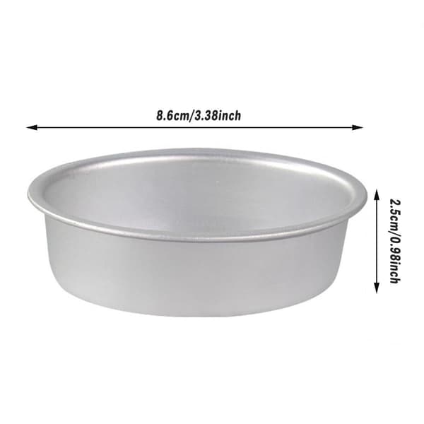 20 stk. ovale cheesecakeforme Non-stick bageplade til bagværk, kage, dessertfremstilling 4.75(24)