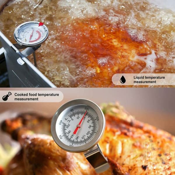 Termometerklemme i rustfrit stål, temperaturfølerklemmeholder T