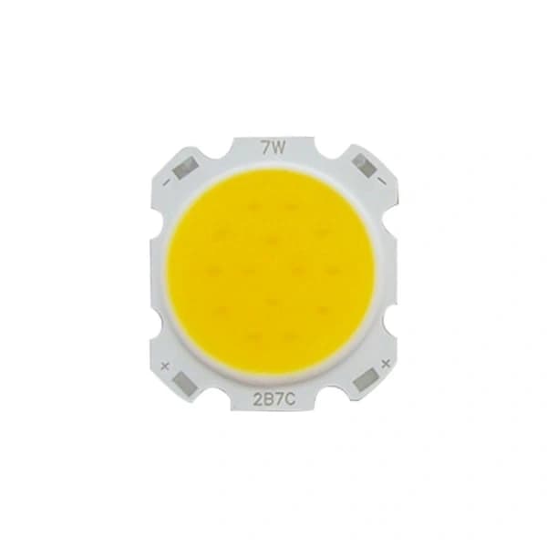 LED-lyskilde Chip Lysdiode VARM HVIT 7W 7W varm hvit 7W-7W