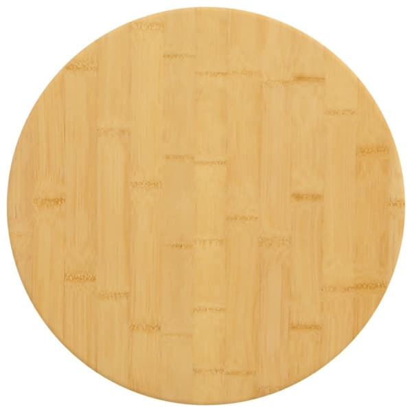 vidaXL Tabletop Ø30x1.5 cm bamboo Brun 900