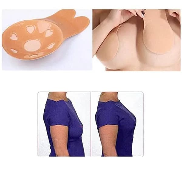 Selvklebende BH / Brysttape / BH med push-up - S/M