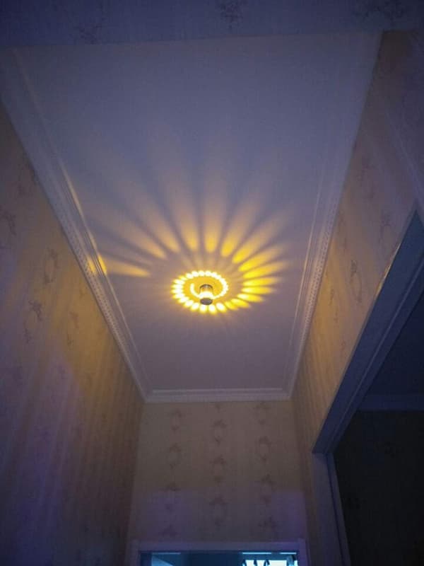 3 watt LED-væglampe, aluminium væglampe, badeværelseslampe, mo