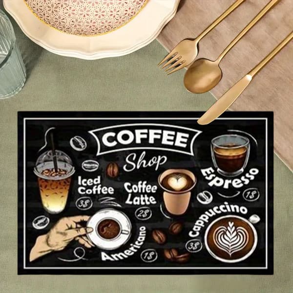 Dish Drying Mat Absorbent Coffee Machine Mat for Restaurant Kitchen 3