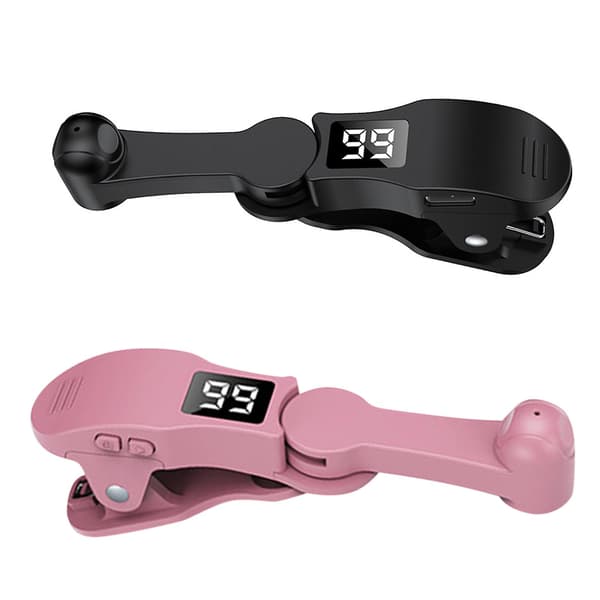 Automatisk klickare för mobilskärm med LED-display, snabb klick-enhet {DB} Rosa Pink