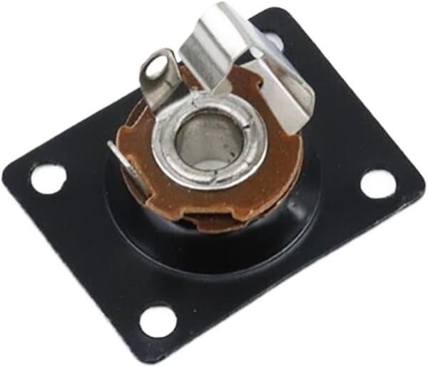 1/4 tommers gitarutgangsplate 2 stk, LP