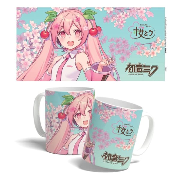 Hatsune Miku - Sakura Miku - Kirsikankukka - Muki multifärg multicolor