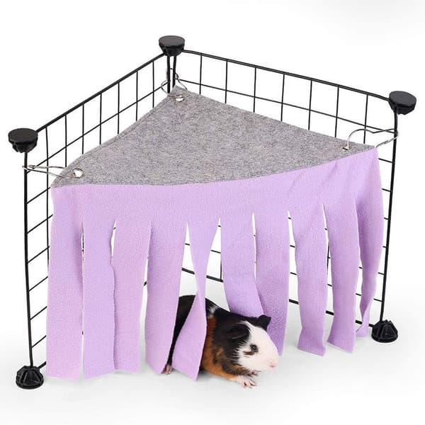 Small Animal Hamster Hammock Tent Purple (Excluding iron mesh) KLB