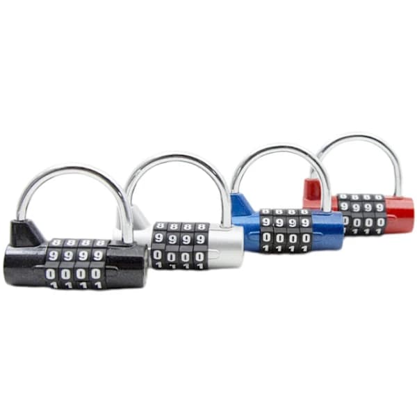 /EA/4-digit combination padlock for gym lockers, doors and windows