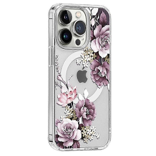 iPhone 16 Pro Case TPU+PC Phone Cover Compatible with MagSafe