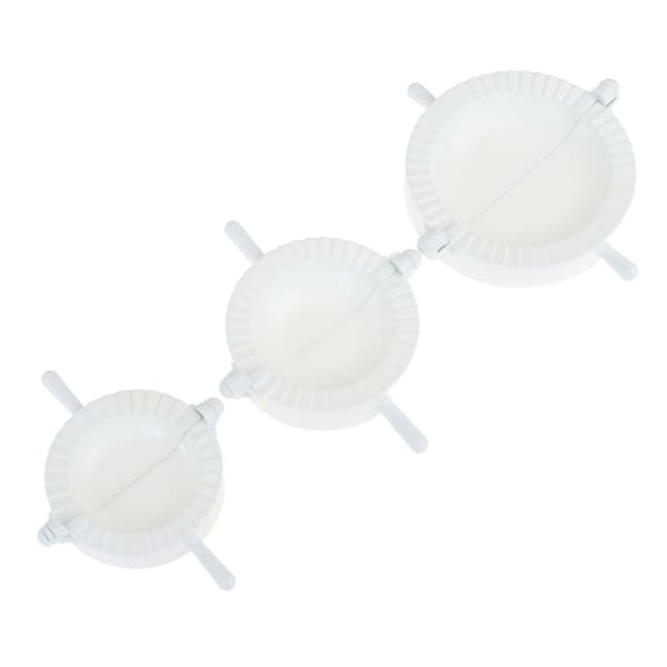 3 stk Dumpling Form Pierogi Omsetning Ravioli Empanada Deigpresse