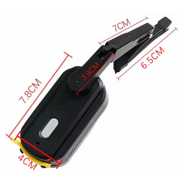 Flexible Helmet Wiper for Motorcycle and Electric Bicycle, Safe Driving
