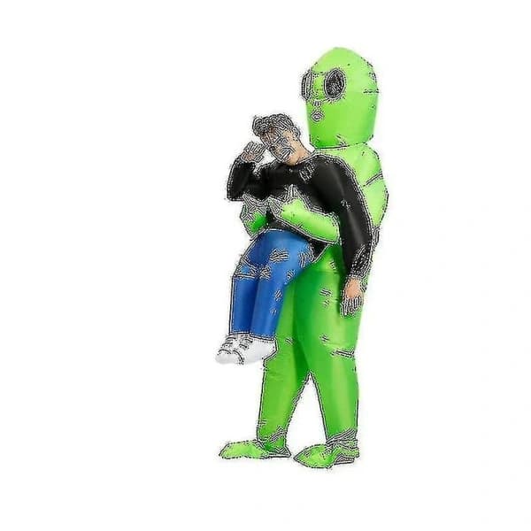 [CA] Alien Uppblåsbar Kostym, Rolig Halloween-dräkt för Barn
