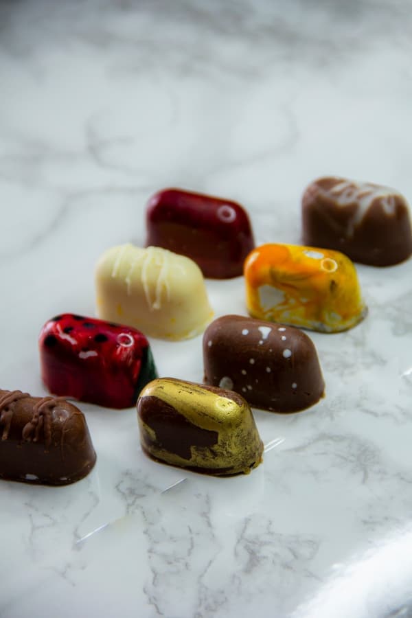 Praline Chokoladeform - BWB 5061 - Special 3-delt form Transparent transparent