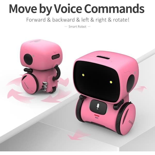 Interactive Smart Robot Toys, Voice Control and Touch Sensor, Dances and Sings and Walks, Recorder and Speaks Like You