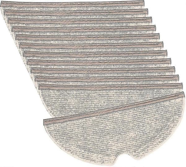 12-pack Cleaning Cloths for Roborock Q7 Max S6 Maxv S5 Maxv S5 S50 S51 S55 S6 S5 Max Q7 Max Plus / Q7 Max+ Vacuum Cleaner