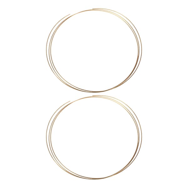 2 x Mässing 1,5 mm Mandolin Bandtråd 2,4 m Gitarr Greppbräda Tillbehör