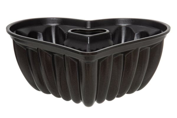 Kageform Hjerte 2,1 L trykstøbt aluminium