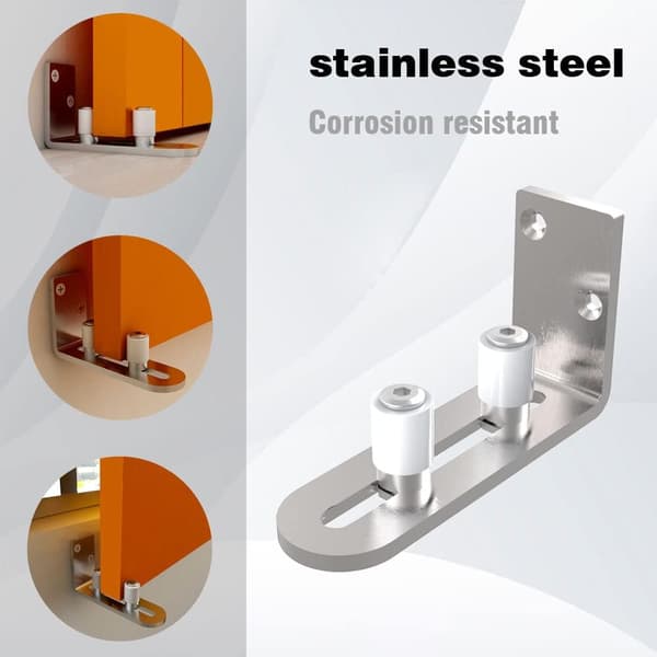 Adjustable Floor Guide Wall/Door Bottom Guide for Sliding Wood D