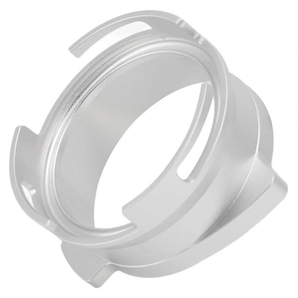 54 mm roterende doseringstrakt i aluminiumslegering for kaffemaskintilbehør sølv