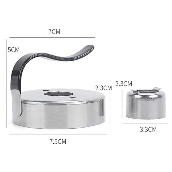 Donut mold with handle, stainless steel, fondant, cookie cutter, muffin mold, baking tools, kitchen utensils