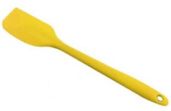 Silikonspatel - Skrape - Dessertspatel - Gul