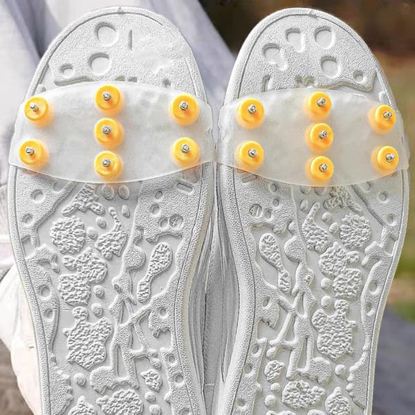 Women's Crampons - Universal Invisible Non-Slip 7-Claw Crampons | Shoe Spikes (DB)