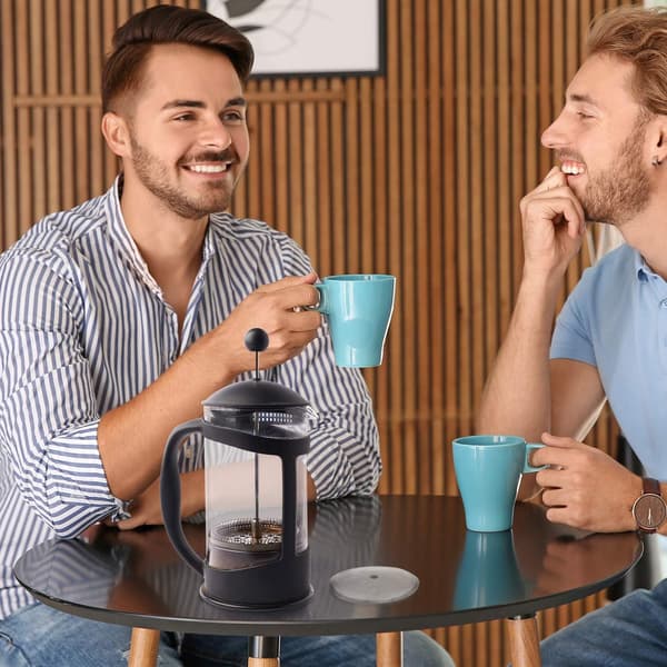 Erstatningsfilter til stempelkande, kaffepressefilter, 4 tommer, DXGHC