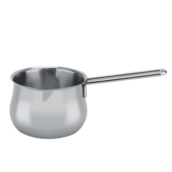 /EA/ Gryte i rustfritt stål for melk, smør, sjokolade, ostesmelt