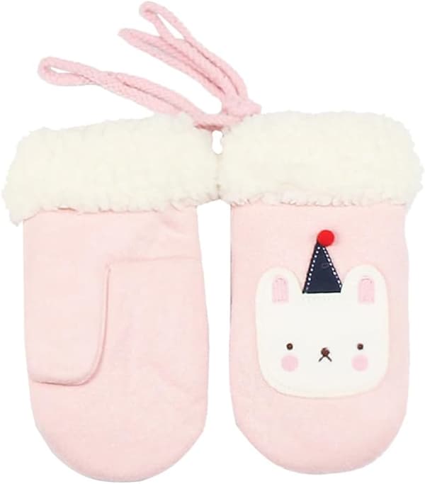 Par Vinterhandskar Varma Handskar Baby Vantar Hel Finger Vantar Flickor Vantar Baby Vantar Handvärmare Vantar Spädbarn Vantar Rosa