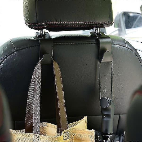 4-pack Car Seat Hooks, Car Backseat Headrest Hanger Organizer Car Hooks