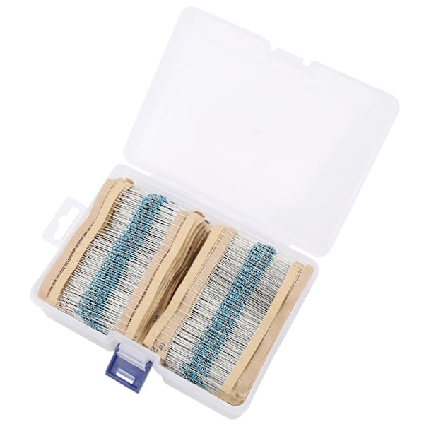 3120pcs Metal Film Resistor Kit 156 Values Protection Assorted Set Electronic Components 1/4W
