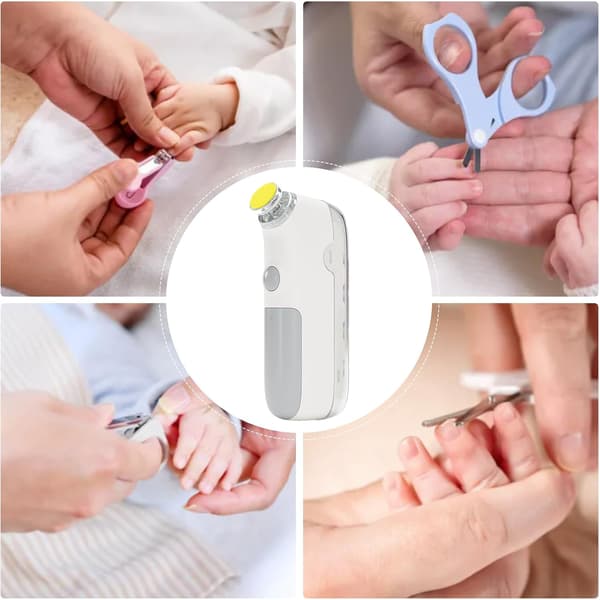 Elektrisk nagelklippare med 5 sliphuvuden -