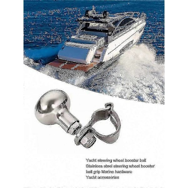 Ratknop i rustfrit stål til både og yachts