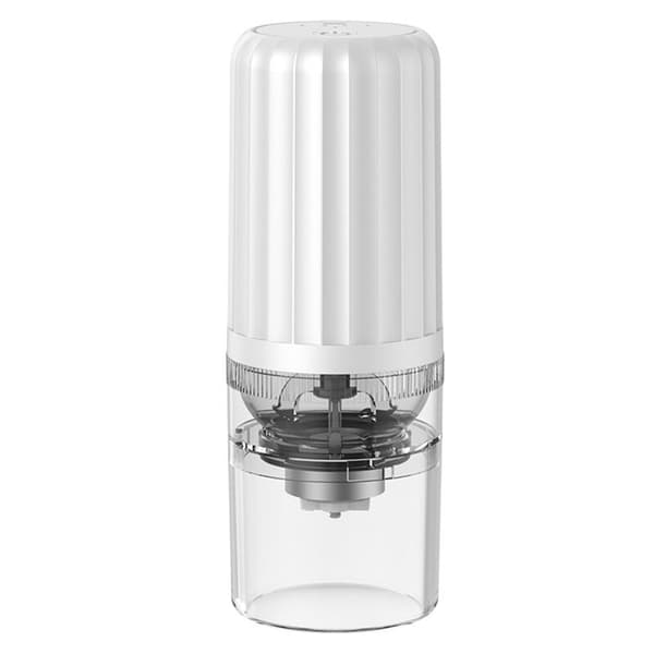 Electric Adjustable Coffee Grinder, Herb Grinder, Spice Grinder, Coffee Bean Grinder, White Grinder