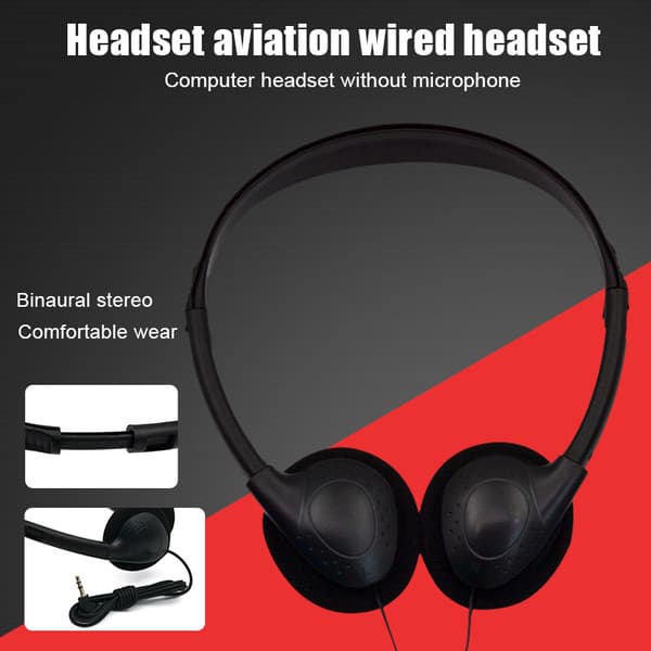 Hodebåndsmontert datamaskinheadset Ingen mikrofon Støyreduserende Sport MP3-hodetelefoner