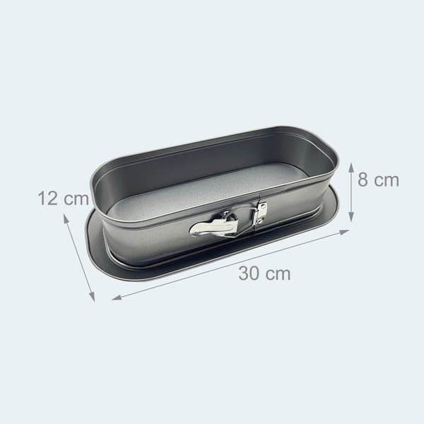 Kakeform med sølebeskyttelse, non-stick karbonstål 570