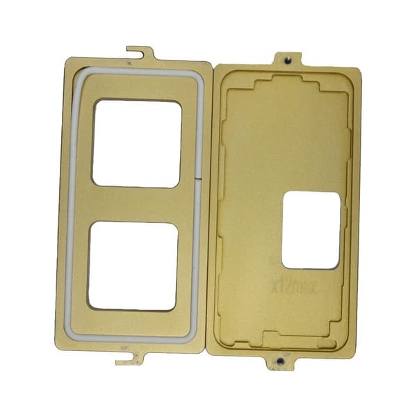 Aluminiumform Skärm-Laminering - iPhone 12 Pro Max Guld gold